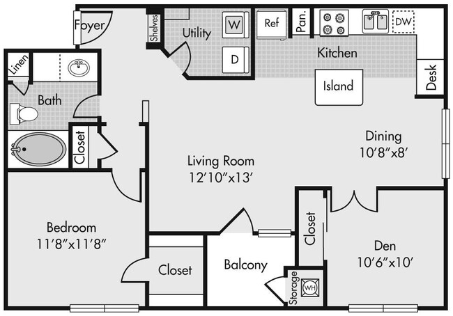 Floorplan - Highlands Hill Country