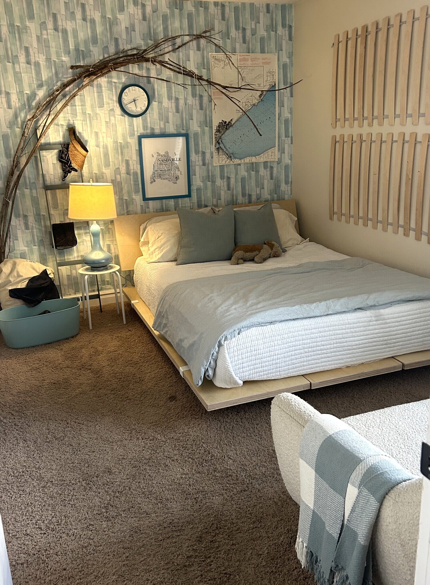 Bedroom - as furnished by current resident - 73 F St E