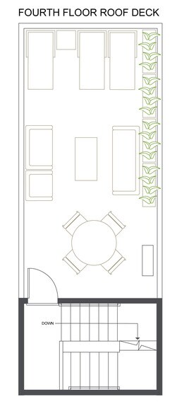 FloorPlan: Roof Deck - 3631 1st Ave NW