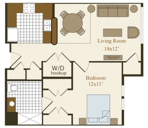 1BR/1BA - Hammarlee House