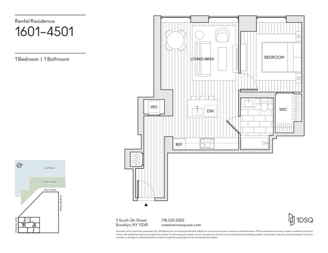 Floorplan - One Domino Square