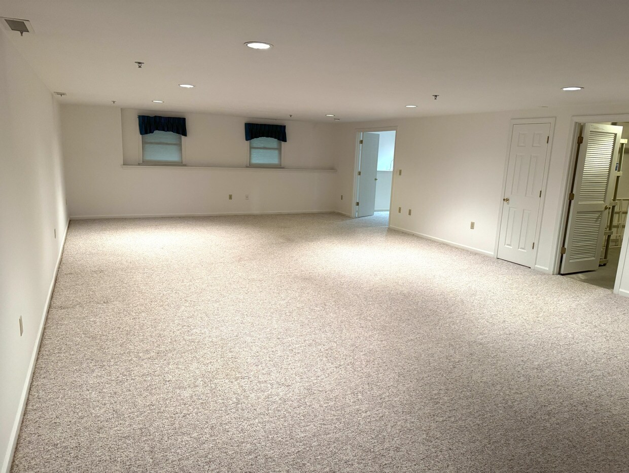 Huge Lower Family Room (20' x 30') - 501 Lexington St