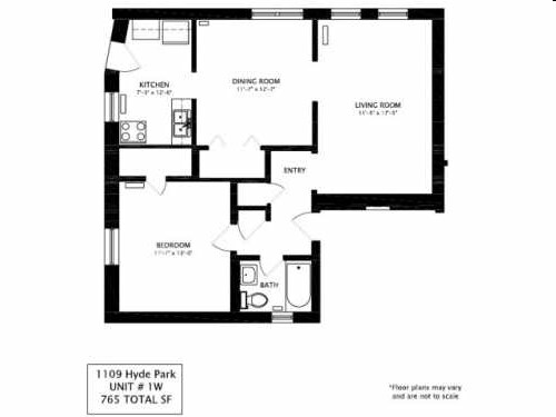 1BR/1BA - 1101 E. Hyde Park Boulevard