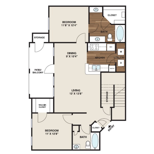 Floorplan - Villas of Spring Creek