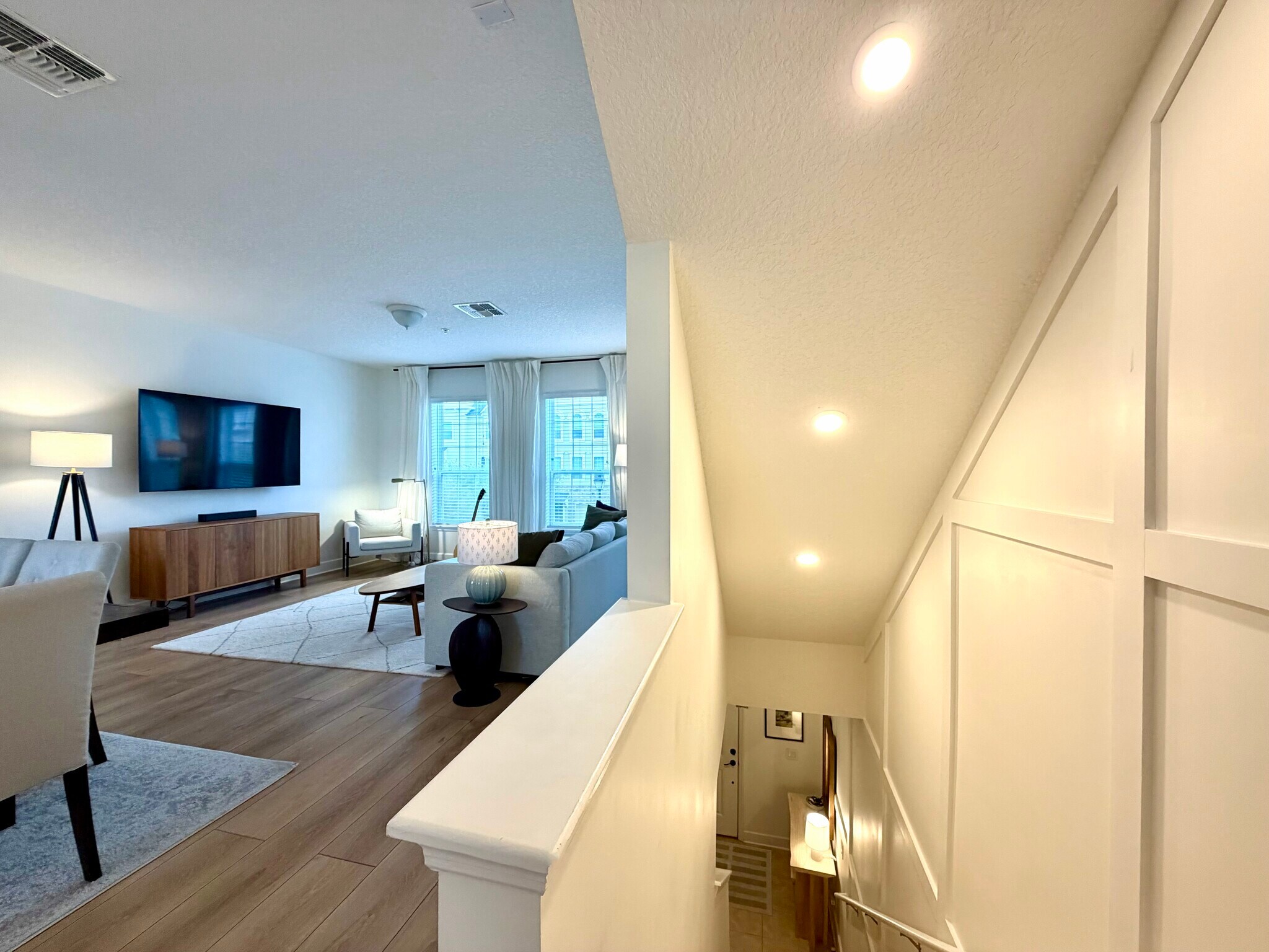 First to second floor stairway - 4428 Ellipse Dr