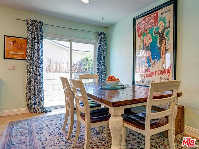 Dining area (prior furnishings) - 4431 Purdue Ave