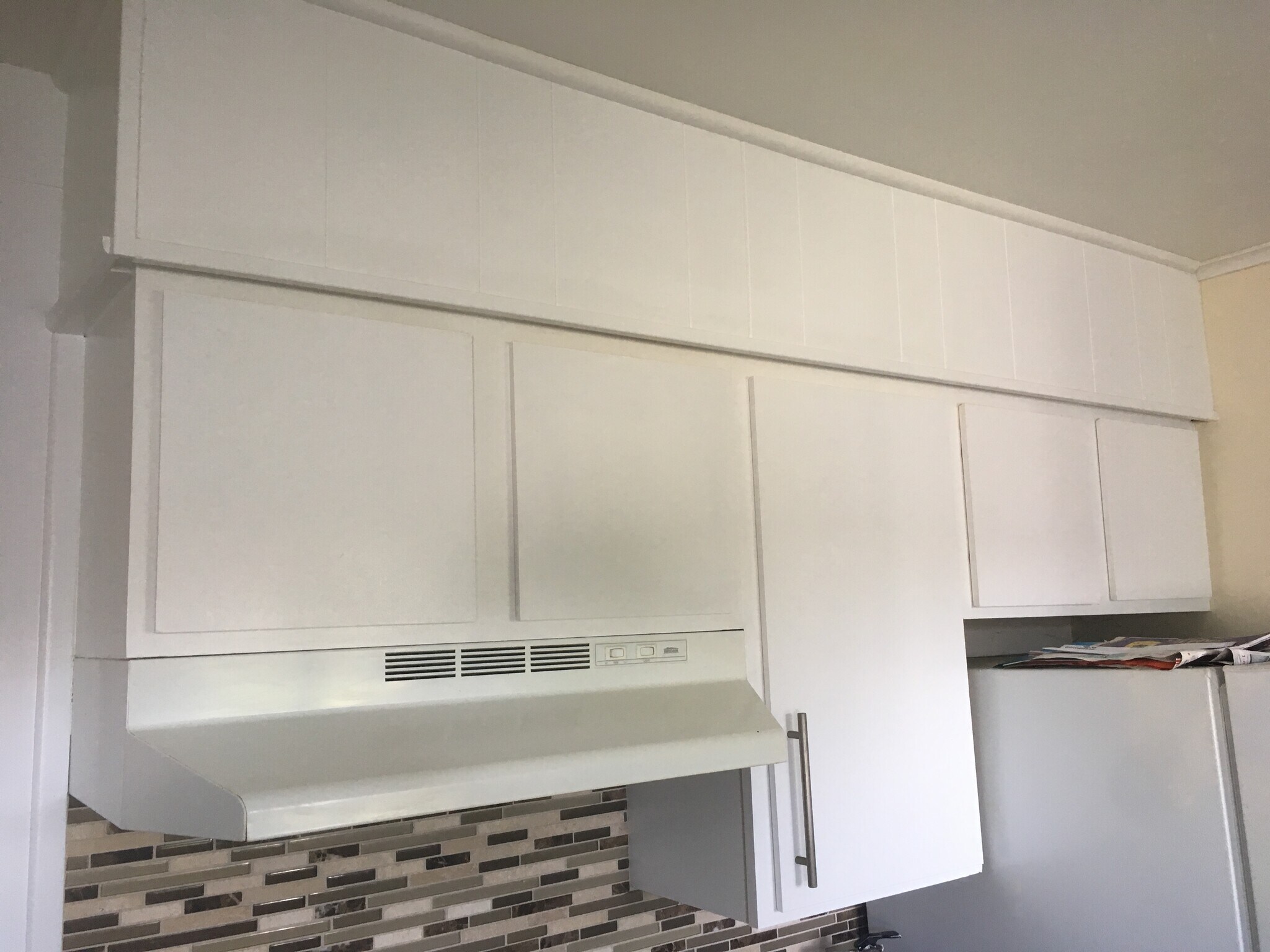 Cabinets have been newly painted. - 1285 Commonwealth Ave