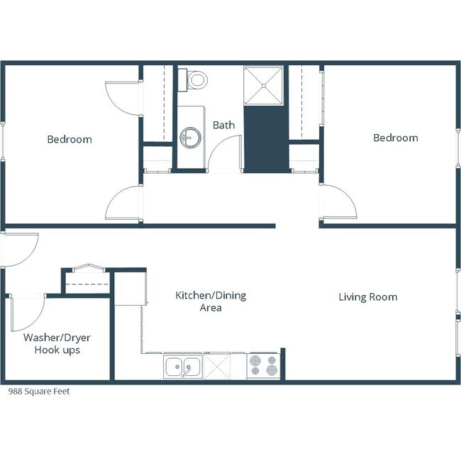 Floorplan - Park Place Apartment Community