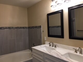 Newly Remodeled Master Bathroom - 6470 Silver Mesa Dr