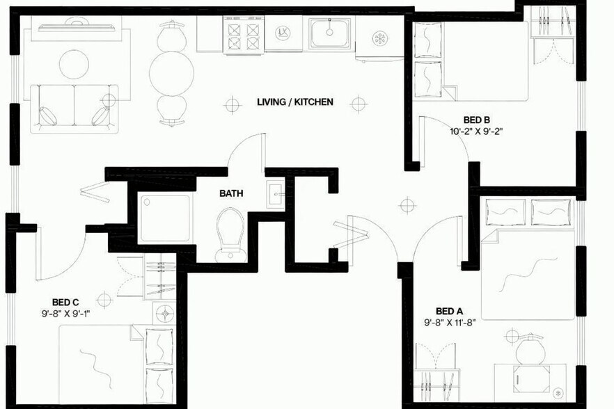 Building Photo - Room in Shared 3 bed/1 bath home in North End