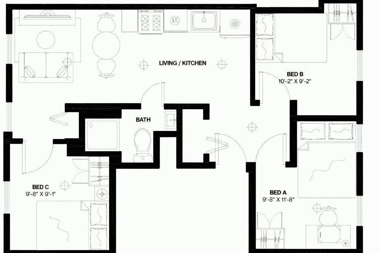 Building Photo - Room in Shared 3 bed/1 bath home