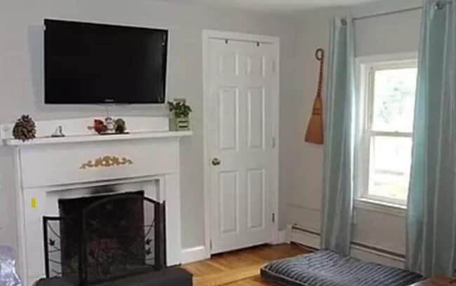 living room from a different angle - 19 Railroad St