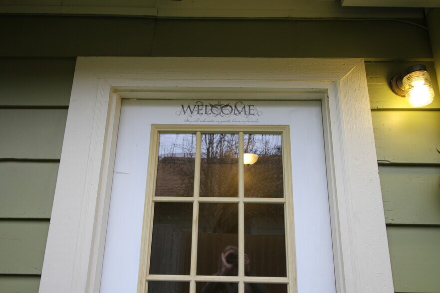 Side entrance. Front &amp; side door equipped with key pad doors for easy key pad or key entrance - 1058 Central St SE