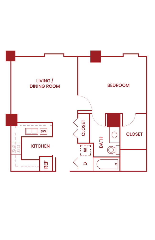 Floorplan - 2101 Church Street