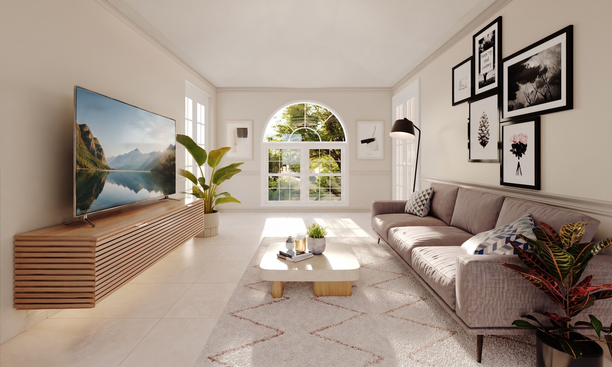 LIVING ROOM - 1280 S Alhambra Cir