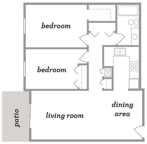 Floorplan - Bloomfield Apartments