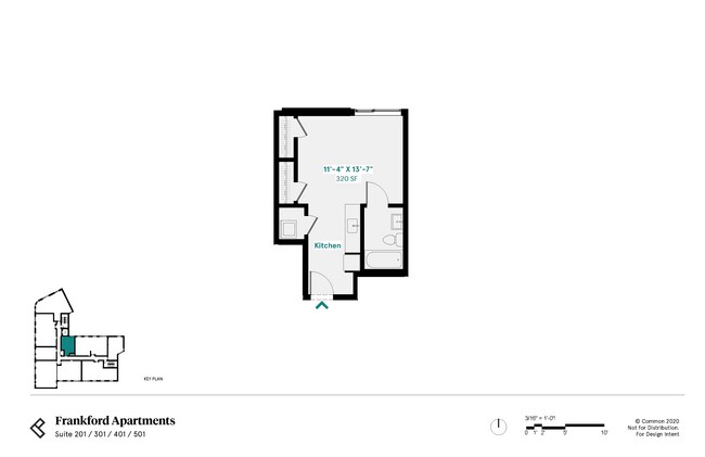 Studio 1 Bath - A - 965 Frankford