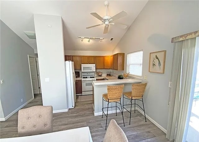 Kitchen with fan - 2726 Duffy Dr
