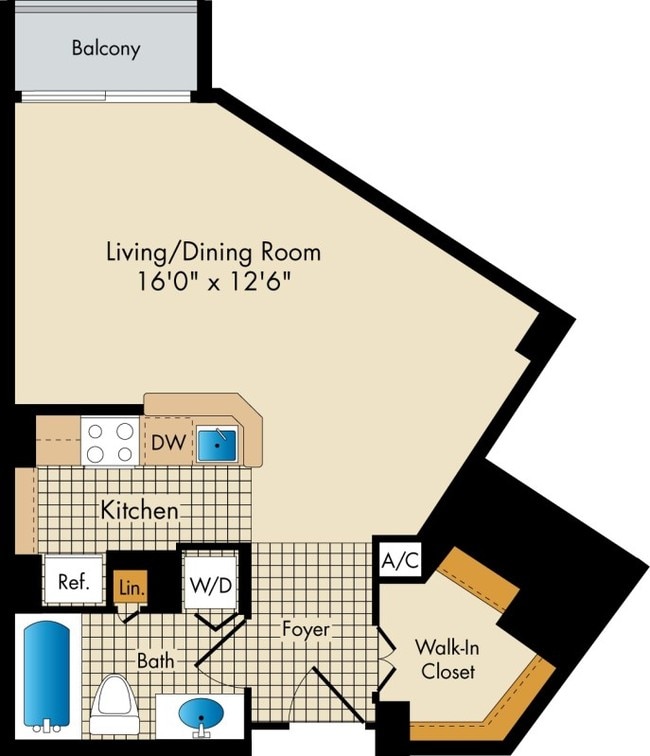 Floorplan - The Metropolitan