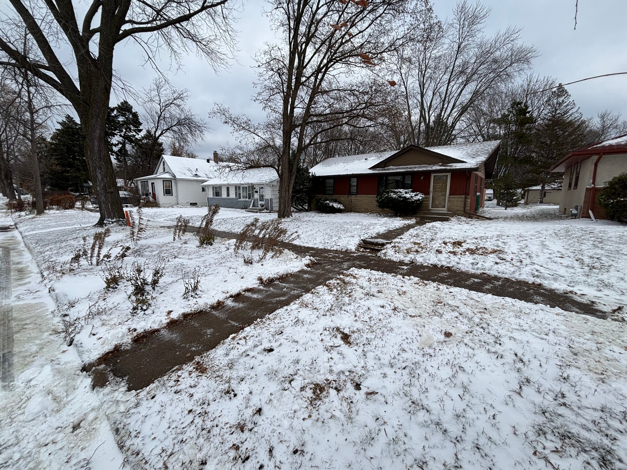 Front yard/ walkways - 3477 5th St NE