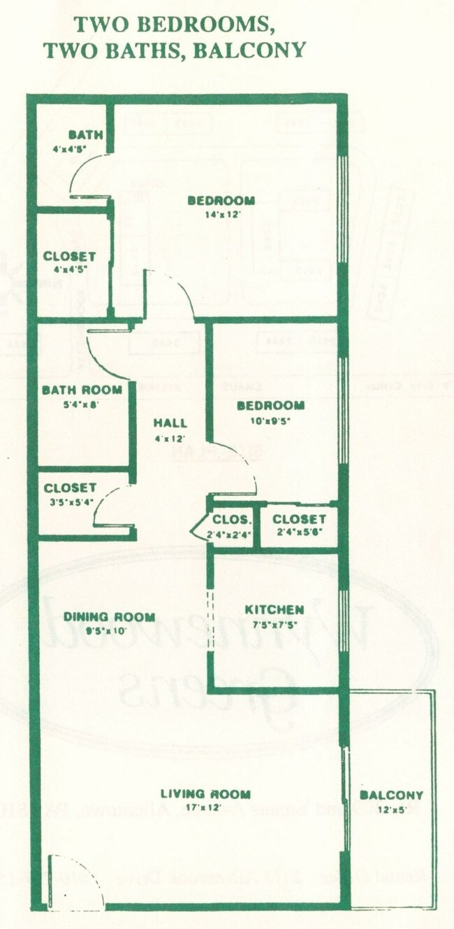 Wynnewood Greens 2415 Allenbrook Dr Allentown PA 18103 Apartment Finder