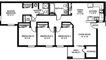 Floorplan - Valley Oaks