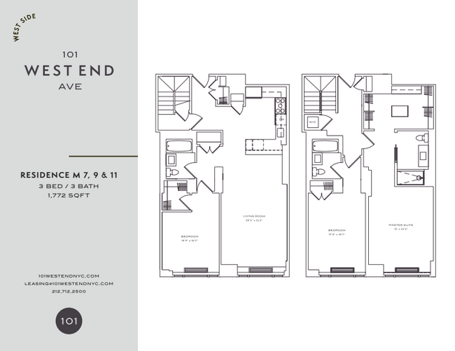 Floorplan - 101 West End Avenue