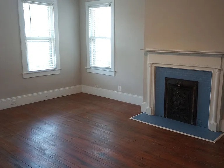 Bedroom #1 with attached office space (separated by door) and bathroom #1 en suite - 816 Westover Ave
