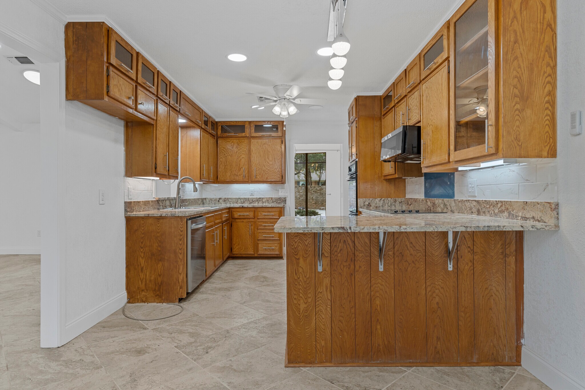 galley kitchen - 7105 Fish Pond Rd