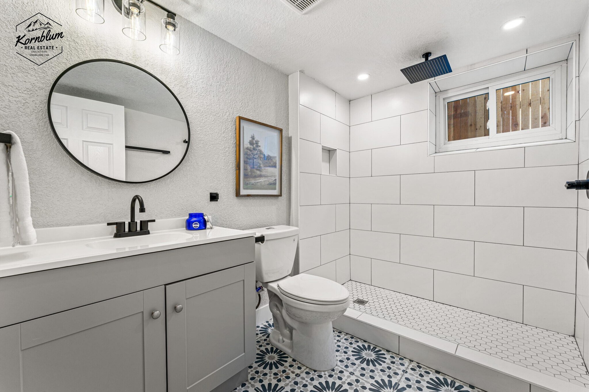 Basement bathroom - 3528 Krameria St