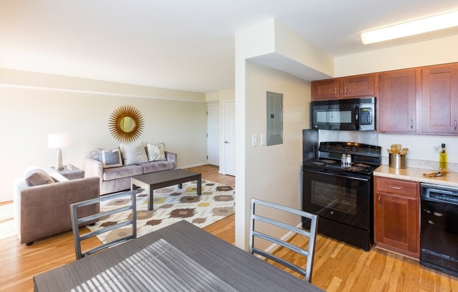 View of Kitchen, Dining, and Living Room - Longview