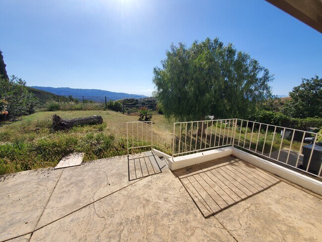 Backyard - 25619 Mountain Pass Rd