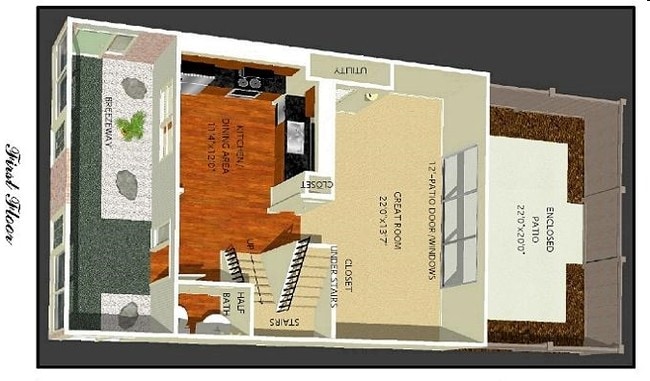 3BR/2.5BA - Fountain Parc