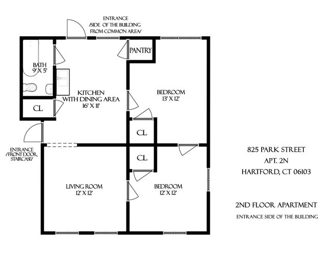 Building Photo - 2 bedroom 1 bath available ASAP