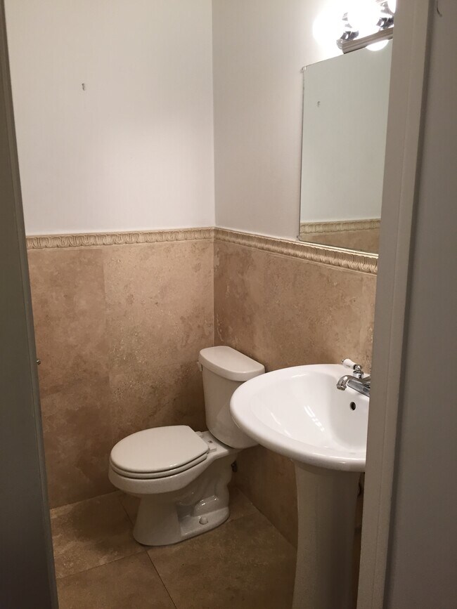 1/2 bath downstairs - 3182 Day Ave