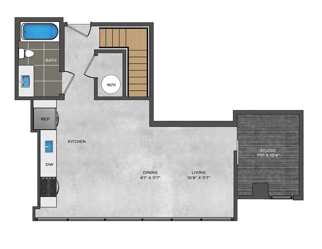 Floorplan - Atelier