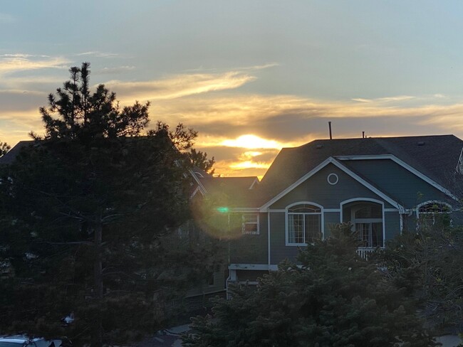 Sunset view from deck - 1382 Carlyle Park Cir