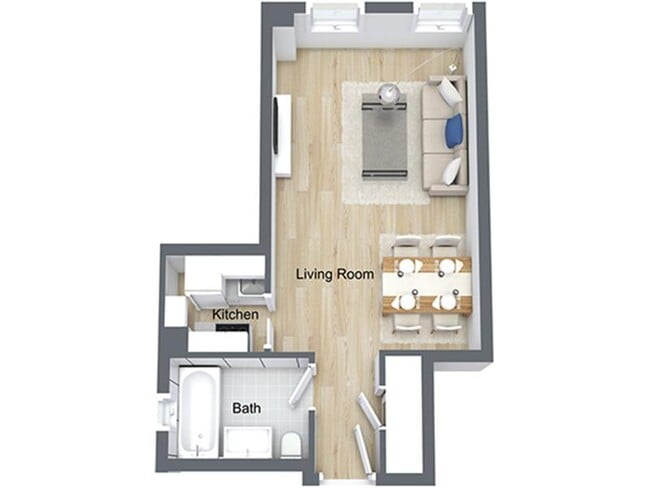 Floorplan - Nob Hill Place
