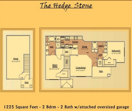 Hedge Stone - Ledgestone Apartments