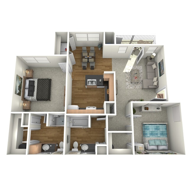 Floorplan - Eastside at 2201