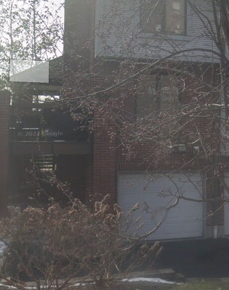 Garage entrance - 445 Clara Ave