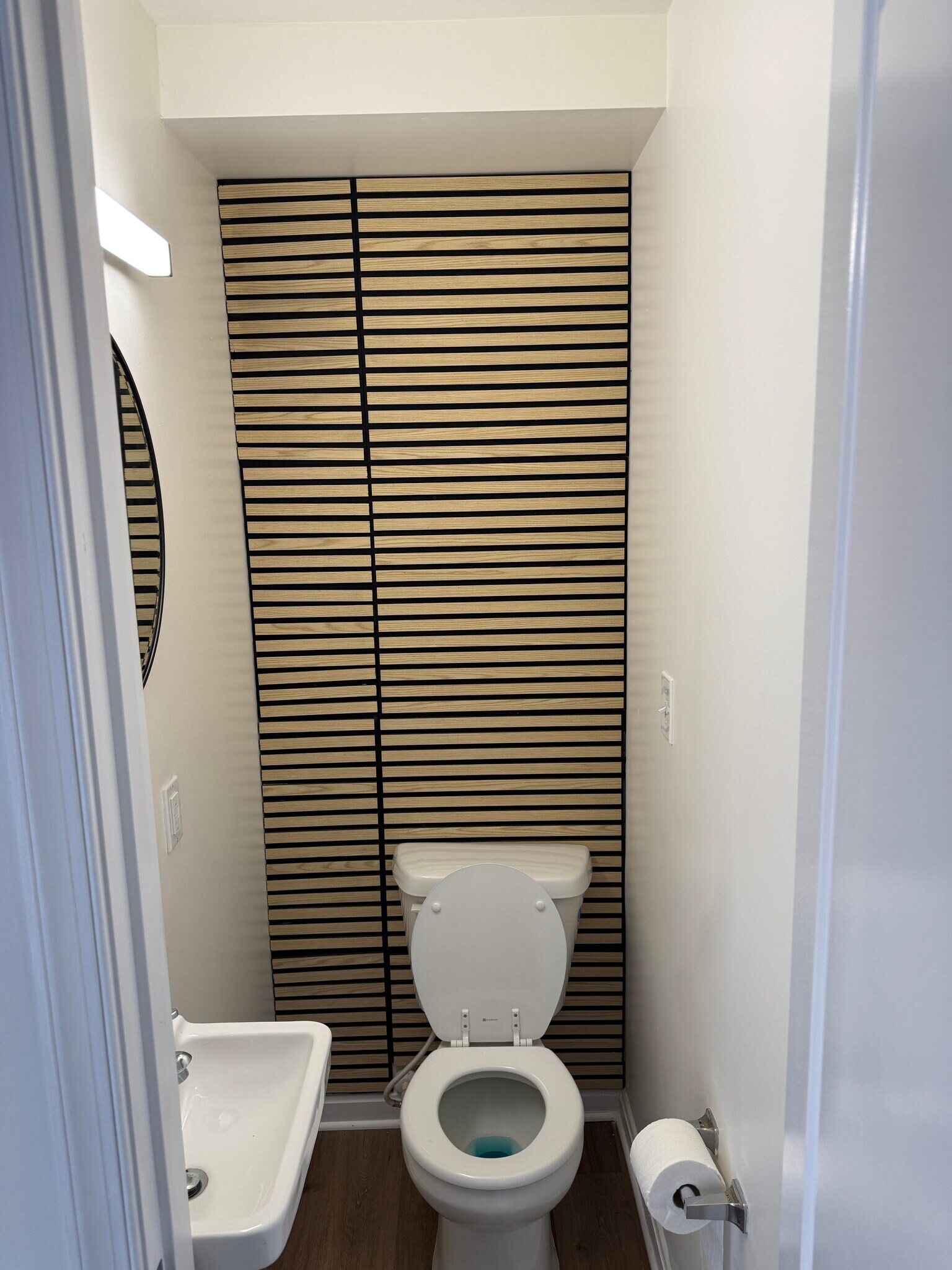 Main level half bathroom - 4630 Dillon St