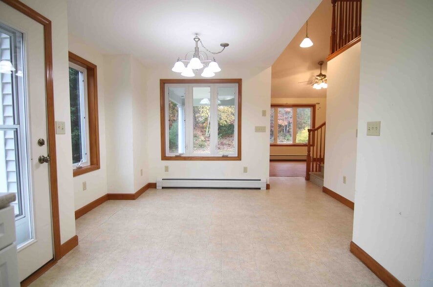 View from Kitchen to Living Room - 310 Sebago Rd