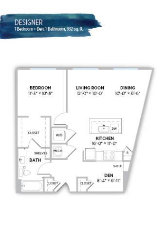 Floorplan - Gallerie Apartments