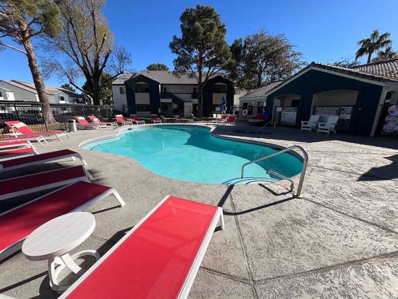 Relax and unwind at this stunning outdoor pool area, perfect for sunny days. - Madison Green Valley