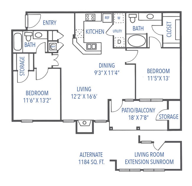 Floorplan - Dwell at Naperville