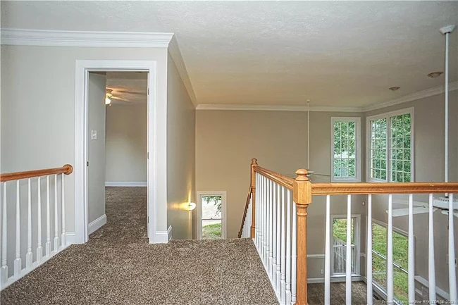 Bedroom 3 and staircase - view from landing - 1977 Culpepper Ln