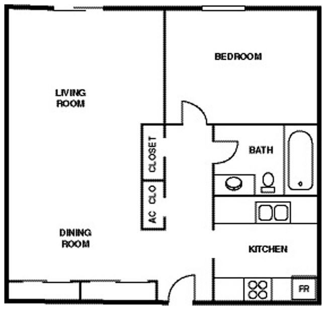 1BR/1BA - Barrington Park Apartments