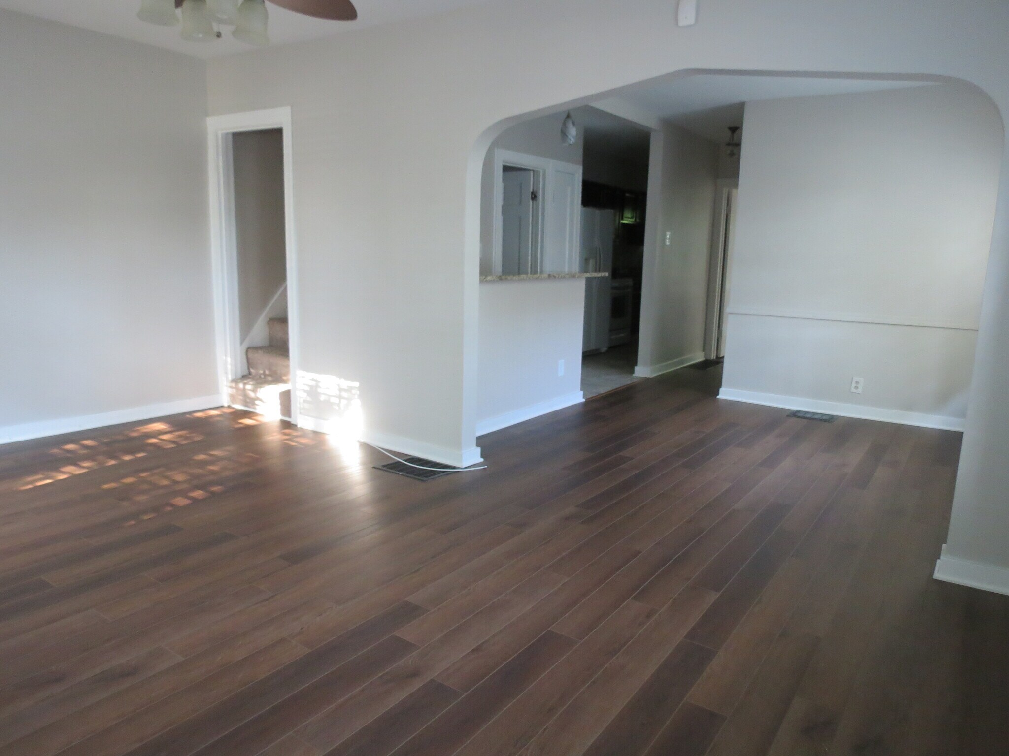 Living Room & Dining Area - 1532 N College Ave
