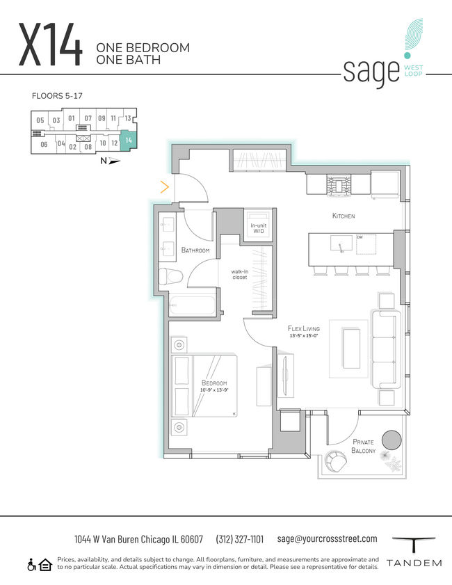 Floorplan - Sage West Loop